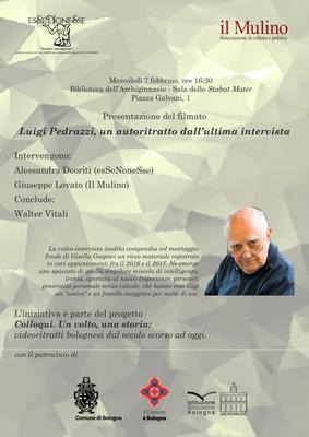 7 febbraio @Bologna >incontro su Luigi Pedrazzi