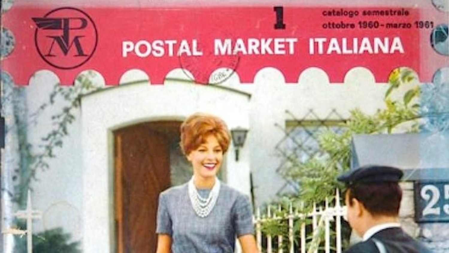 Cover articolo 1 ottobre 1960: esce il primo Postal Market